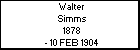 Walter Simms