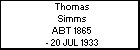 Thomas Simms