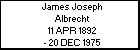 James Joseph Albrecht