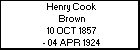 Henry Cook Brown
