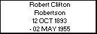 Robert Clifton Robertson