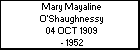 Mary Mayaline O'Shaughnessy