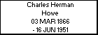 Charles Herman Howe