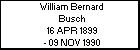 William Bernard Busch