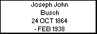 Joseph John Busch