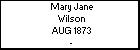 Mary Jane Wilson