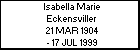 Isabella Marie Eckensviller
