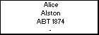 Alice Alston