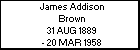 James Addison Brown
