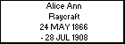 Alice Ann Raycraft