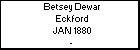 Betsey Dewar Eckford