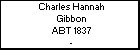 Charles Hannah Gibbon