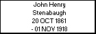 John Henry Stenabaugh