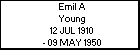 Emil A Young