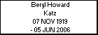 Beryl Howard Katz