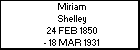 Miriam Shelley