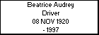 Beatrice Audrey Driver