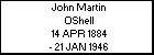 John Martin OShell
