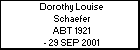 Dorothy Louise Schaefer