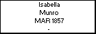 Isabella Munro