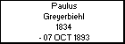 Paulus Greyerbiehl
