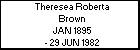 Theresea Roberta Brown