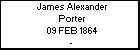 James Alexander Porter