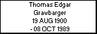 Thomas Edgar Grawbarger