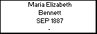 Maria Elizabeth Bennett