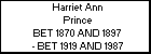 Harriet Ann Prince