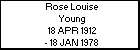 Rose Louise Young