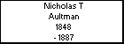 Nicholas T Aultman