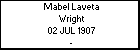 Mabel Laveta Wright