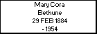 Mary Cora Bethune