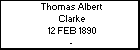 Thomas Albert Clarke