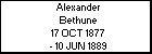 Alexander Bethune