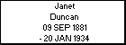 Janet Duncan