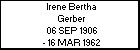 Irene Bertha Gerber