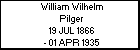 William Wilhelm Pilger