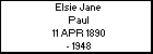 Elsie Jane Paul