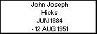 John Joseph Hicks