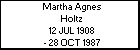 Martha Agnes Holtz