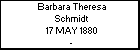 Barbara Theresa Schmidt