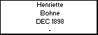 Henriette Bohne