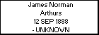 James Norman Arthurs