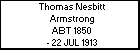 Thomas Nesbitt Armstrong