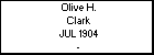 Olive H. Clark