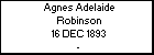 Agnes Adelaide Robinson