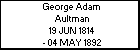 George Adam Aultman