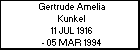 Gertrude Amelia Kunkel